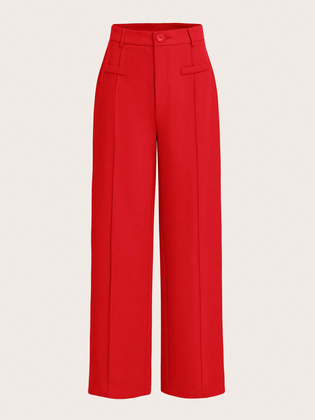 Pantaloni SHEIN, roșu