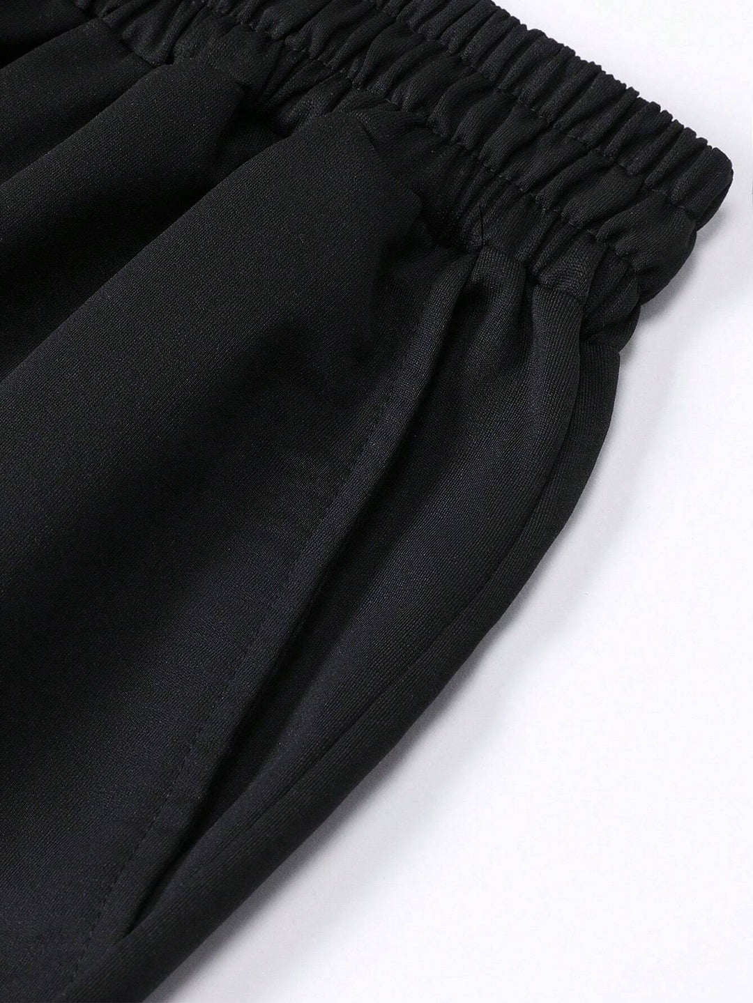 Pantaloni scurți SHEIN, negru