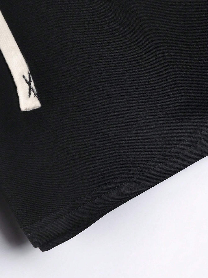 Pantaloni scurți SHEIN, negru