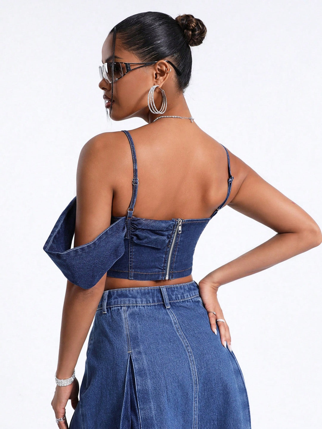 Top SHEIN, albastru