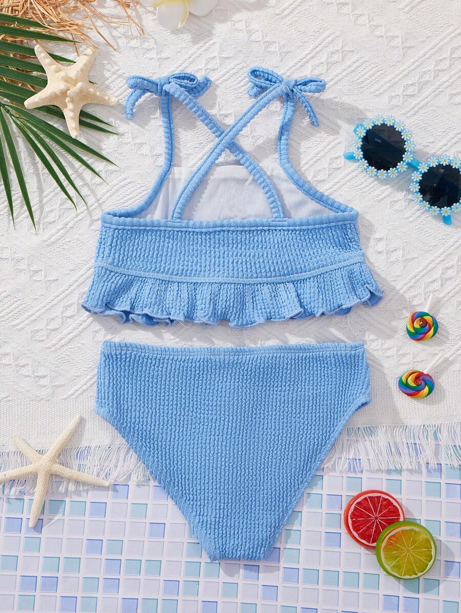 Costum de baie SHEIN, albastru