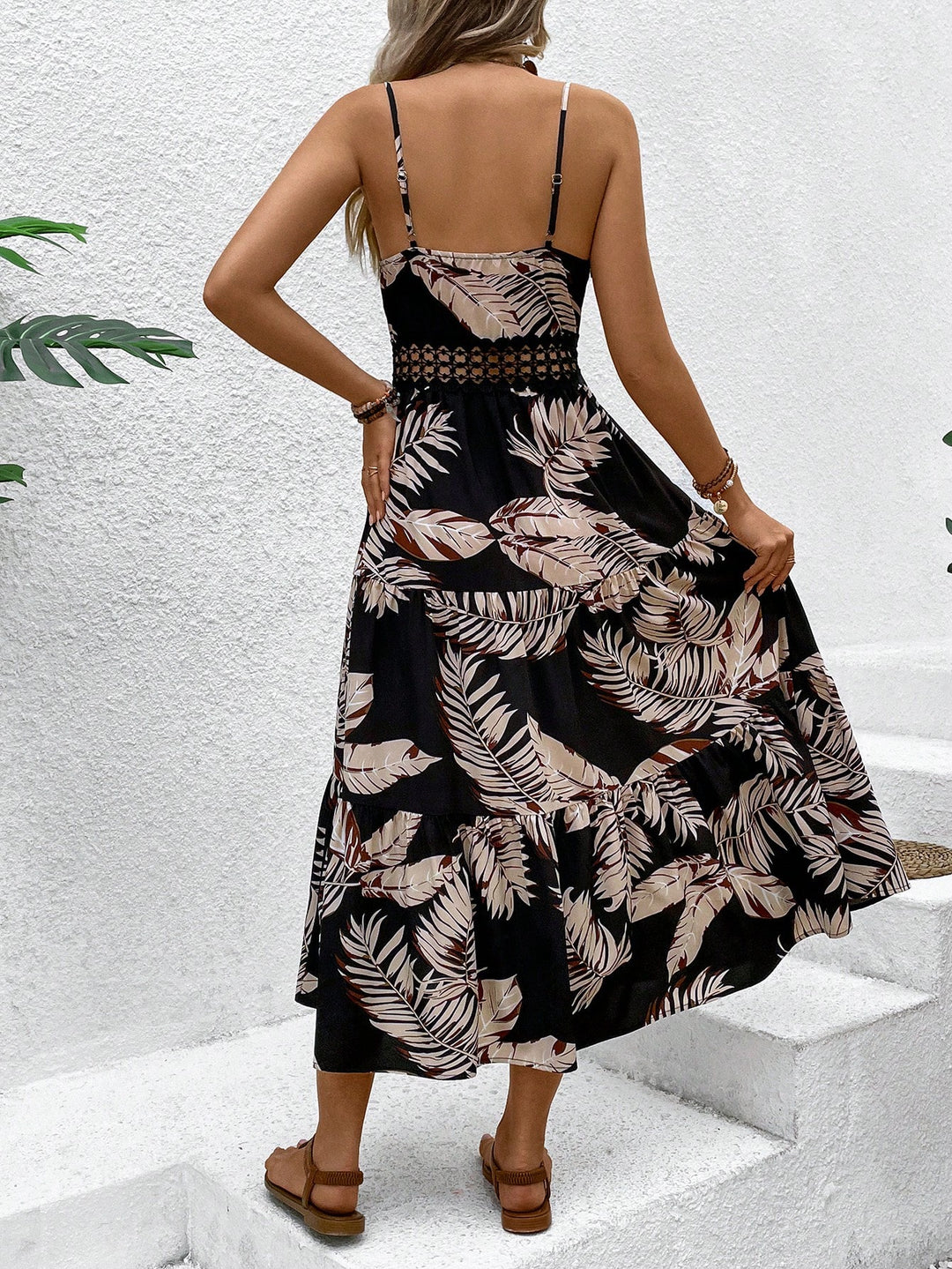 Rochie maxi SHEIN, negru