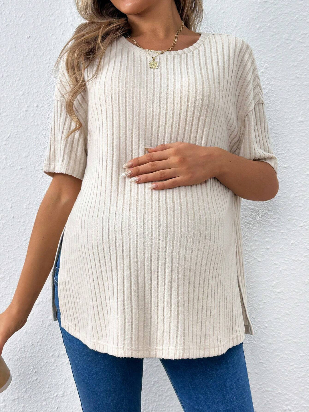 Tricou Shein, crem
