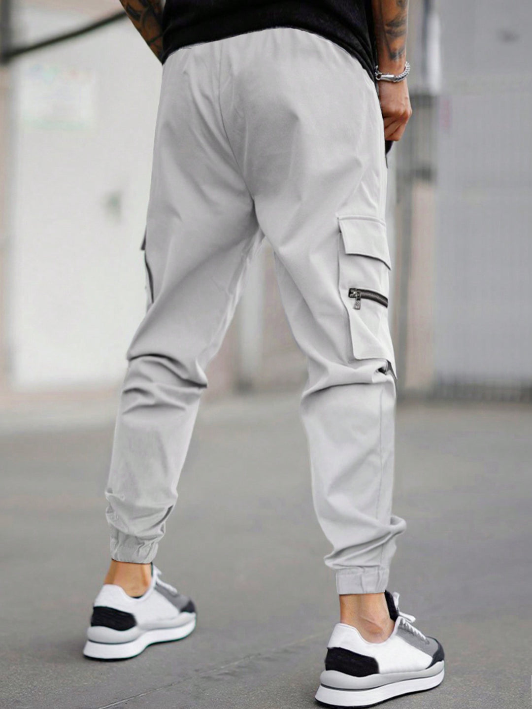 Pantalon SHEIN, gri