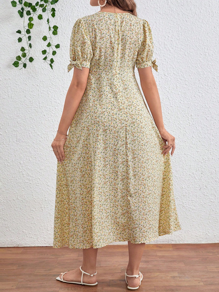 Rochie maxi SHEIN, galben