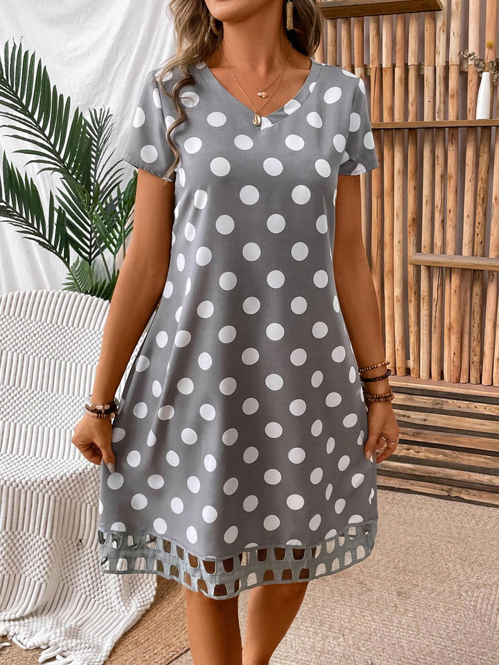 Rochie scurtă SHEIN, gri
