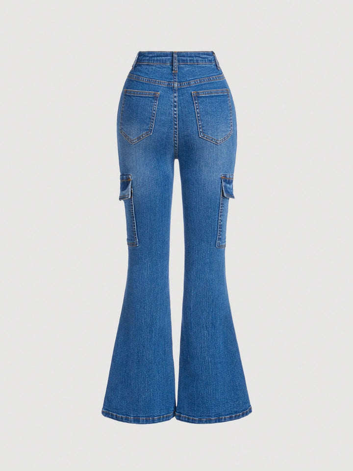 Jeans SHEIN, albastru