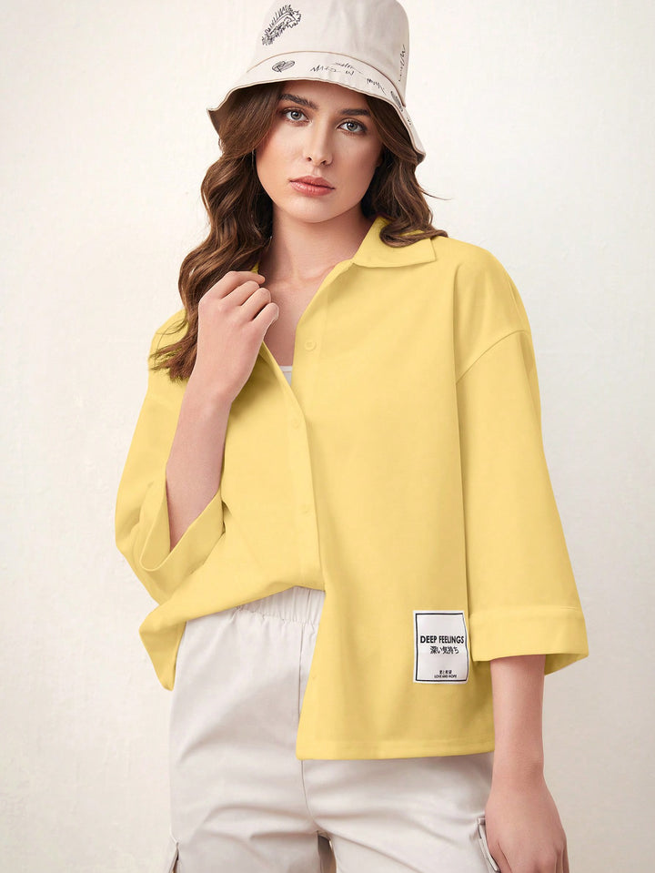 SHEIN ing, sárga