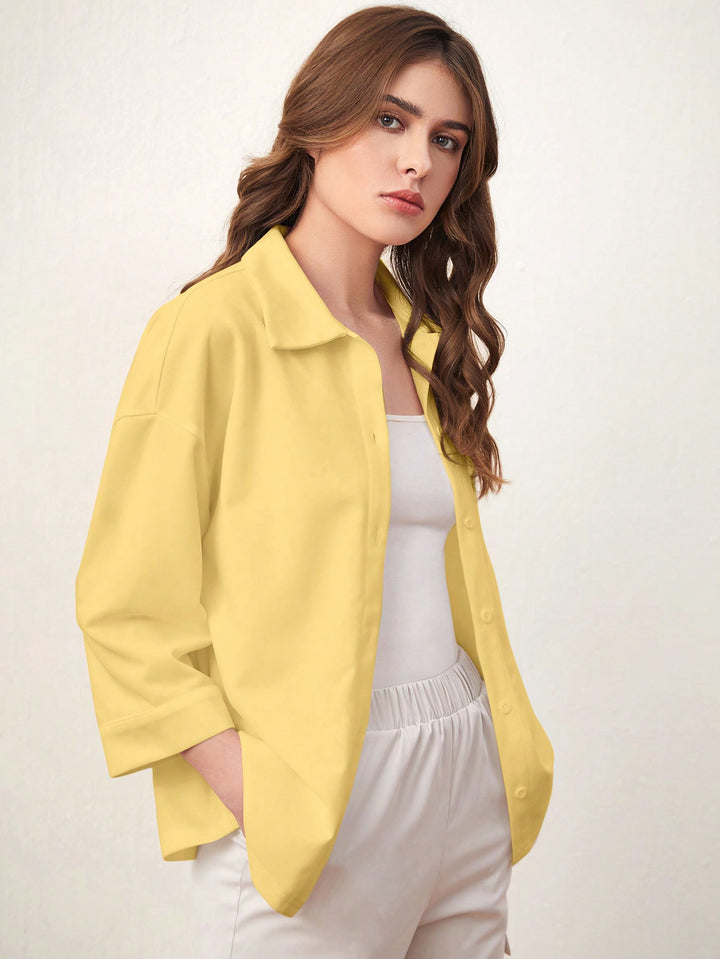 SHEIN ing, sárga