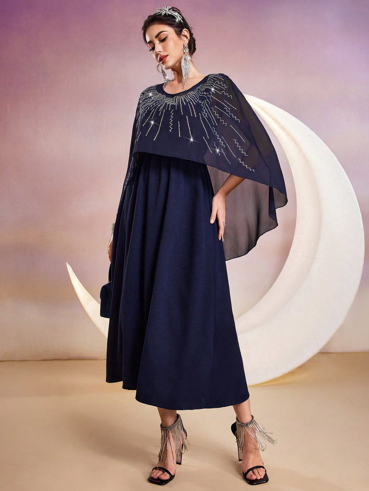 Rochie maxi SHEIN, albastru