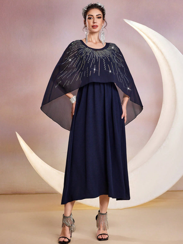 Rochie maxi SHEIN, albastru