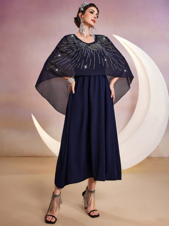Rochie maxi SHEIN, albastru