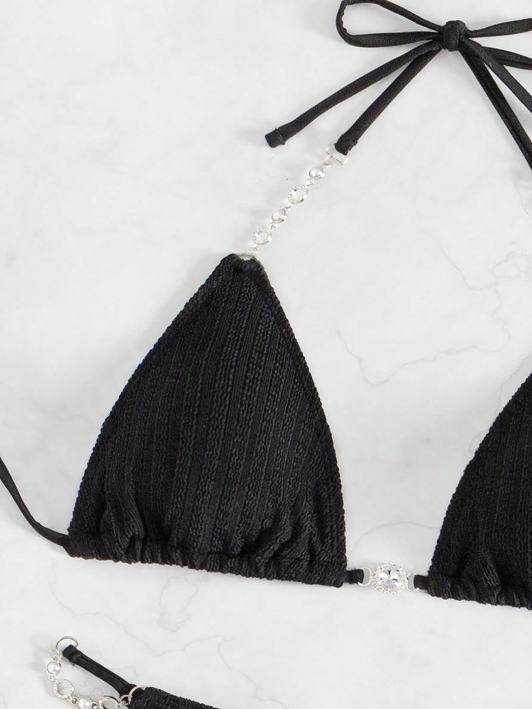 SHEIN bikini szett, fekete