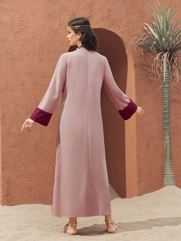Rochie maxi SHEIN, roz