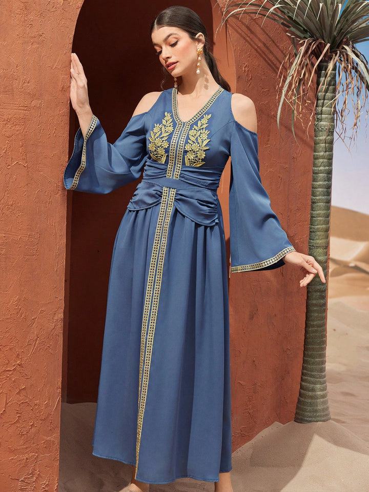 Rochie maxi SHEIN, albastru