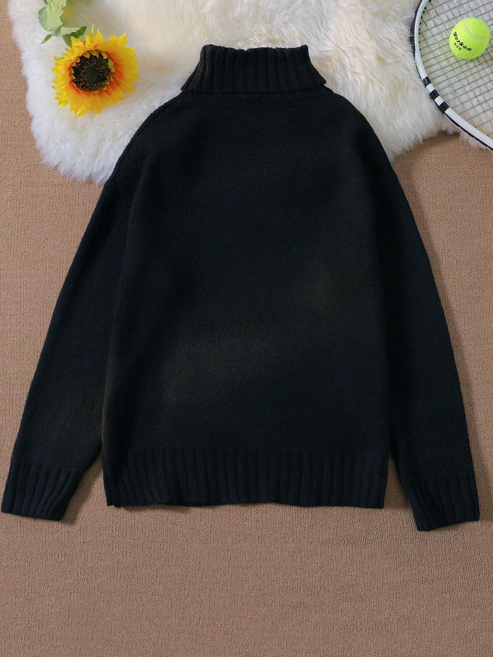 Pulover SHEIN, negru