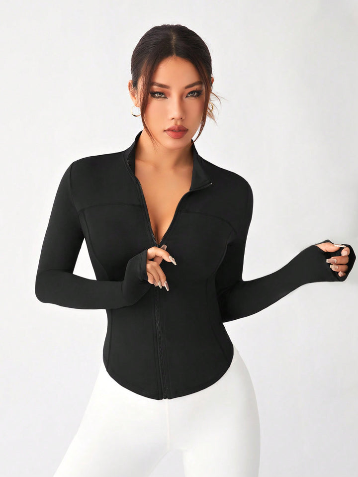 Jachetă sport SHEIN, negru