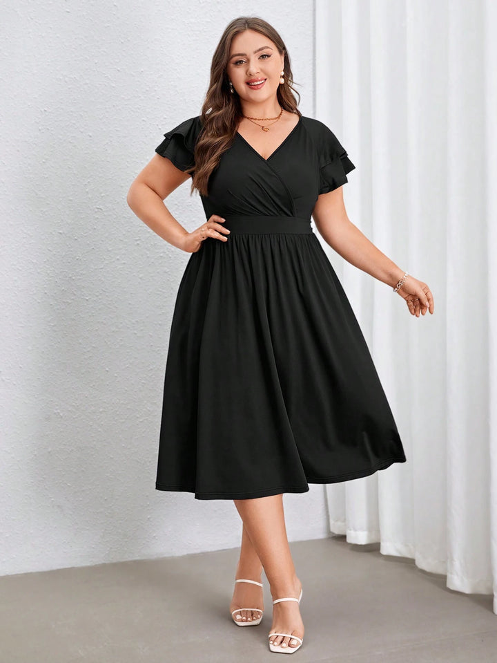 Rochie midi SHEIN, negru