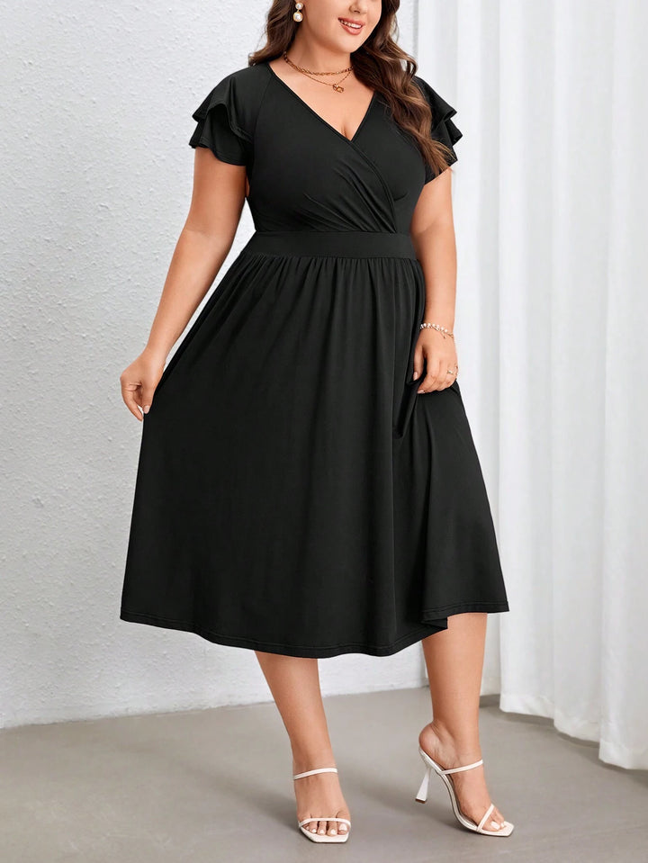 Rochie midi SHEIN, negru