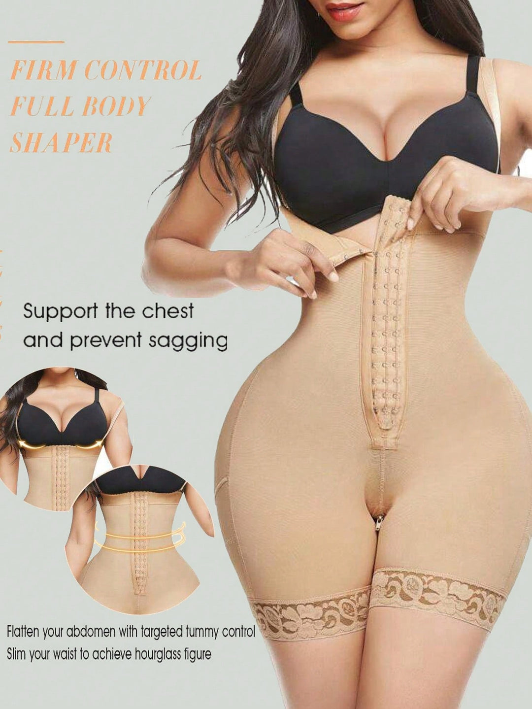 Body modelator SHEIN, bej