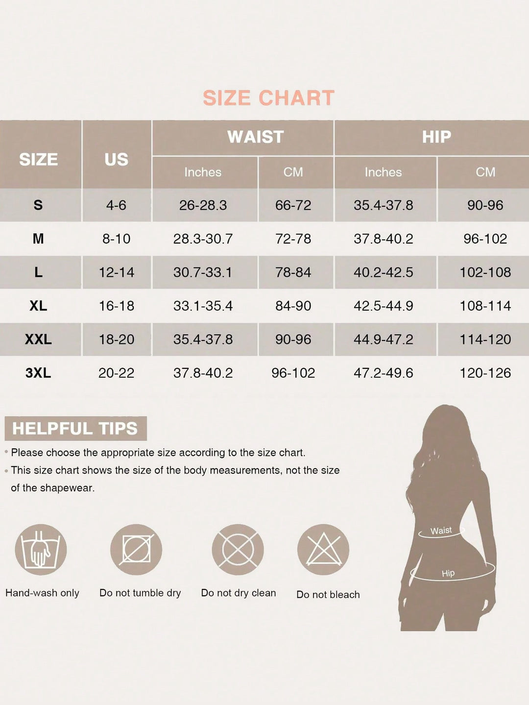 Body modelator SHEIN, bej