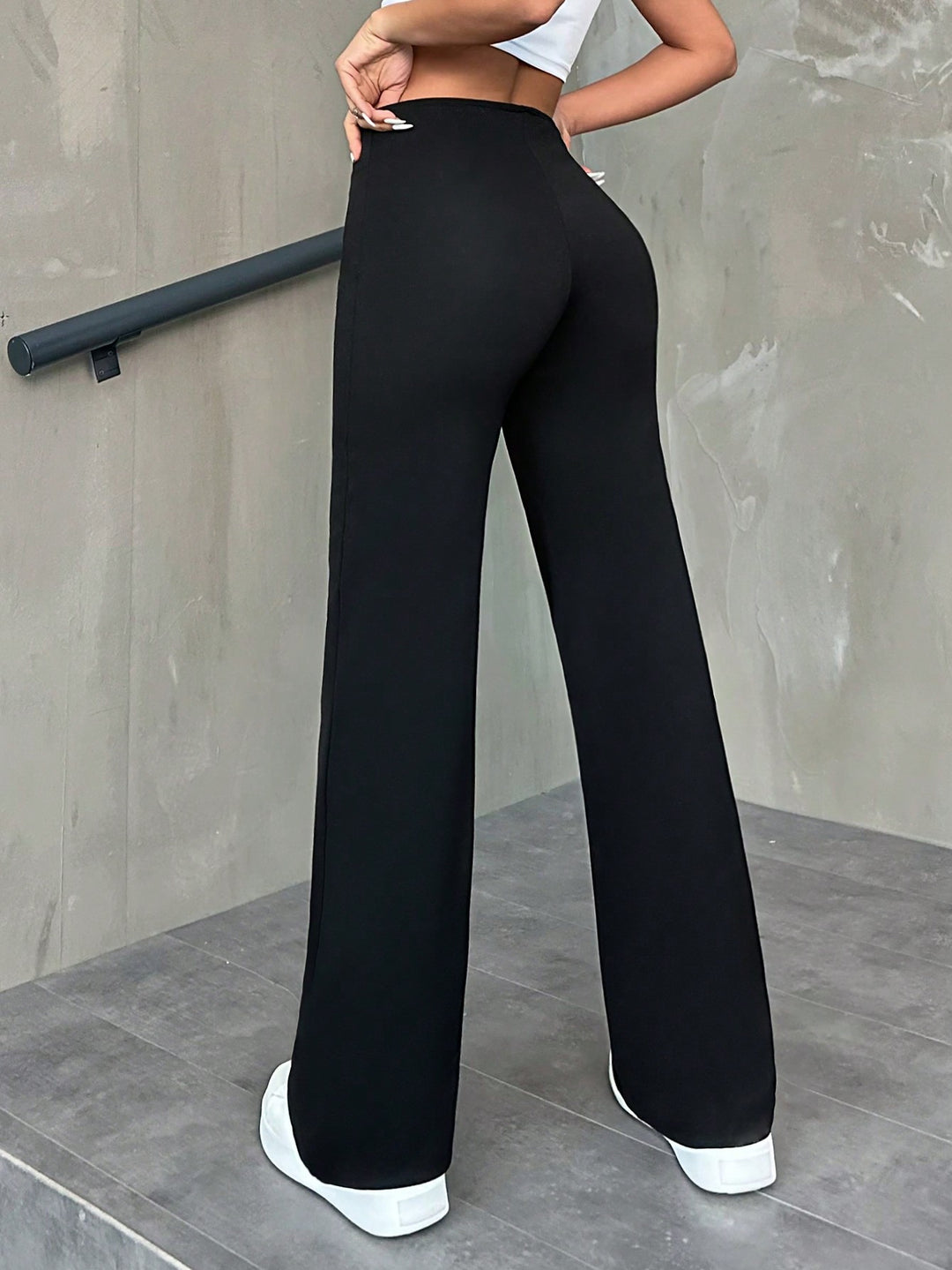 Pantalon SHEIN, negru