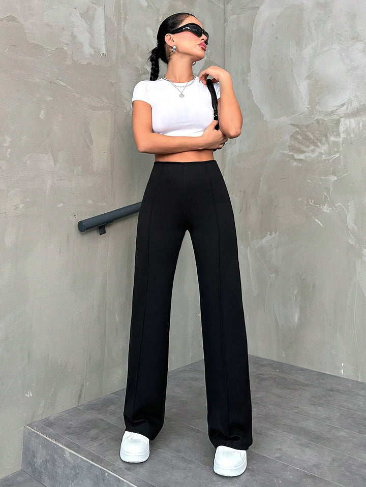 Pantalon SHEIN, negru