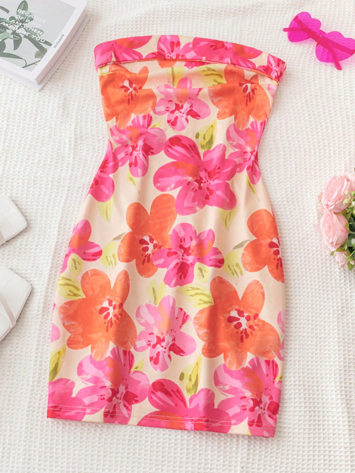 Rochie mini SHEIN, mix culori