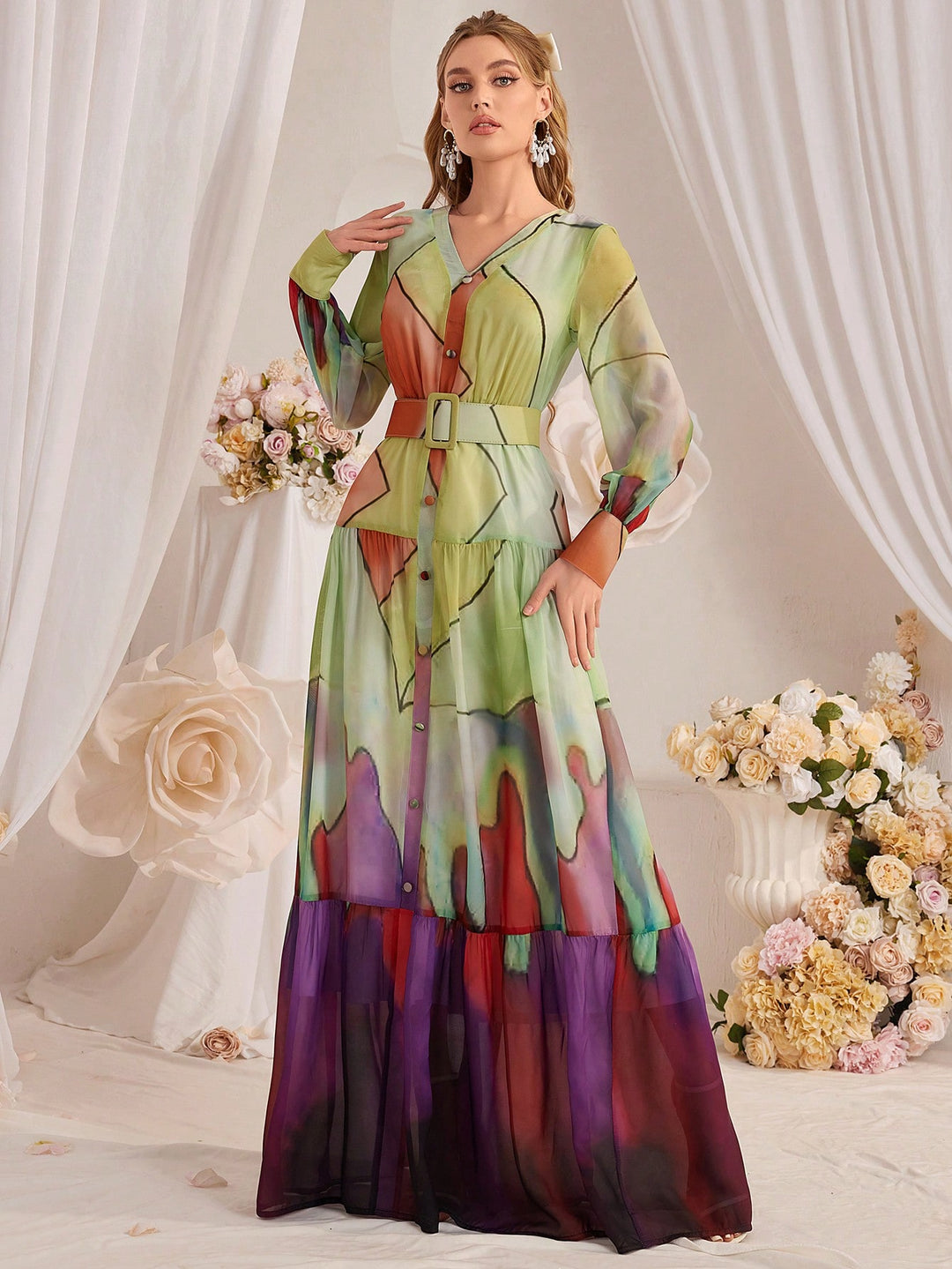 Rochie SHEIN, mix culori