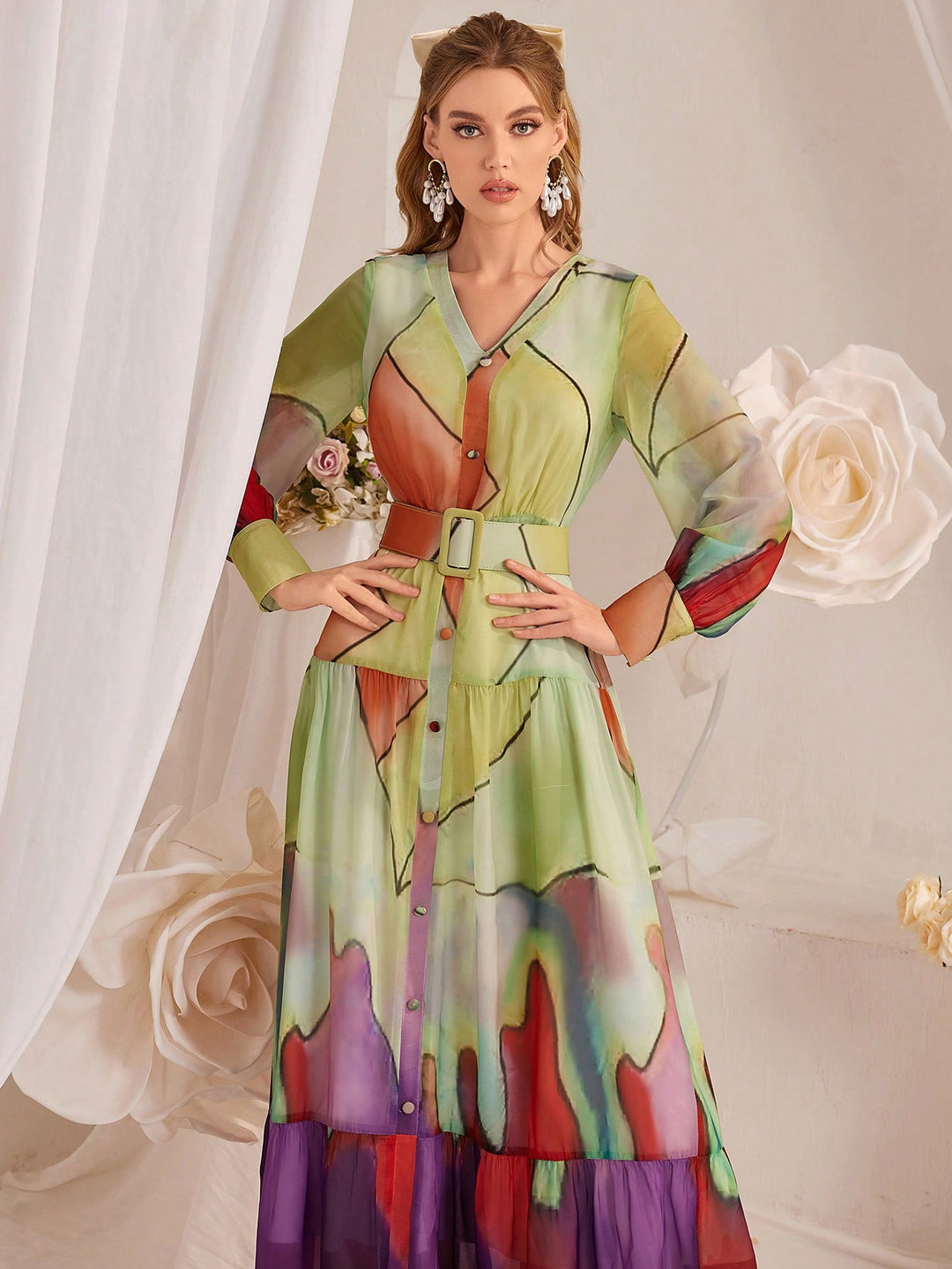 Rochie SHEIN, mix culori