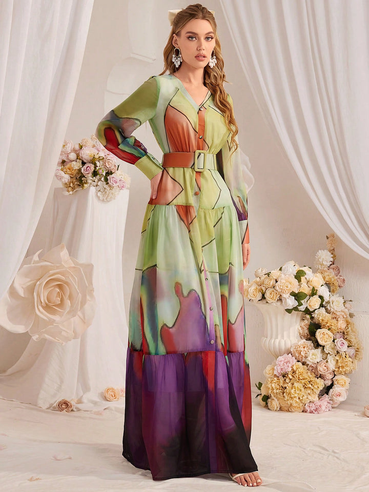Rochie SHEIN, mix culori