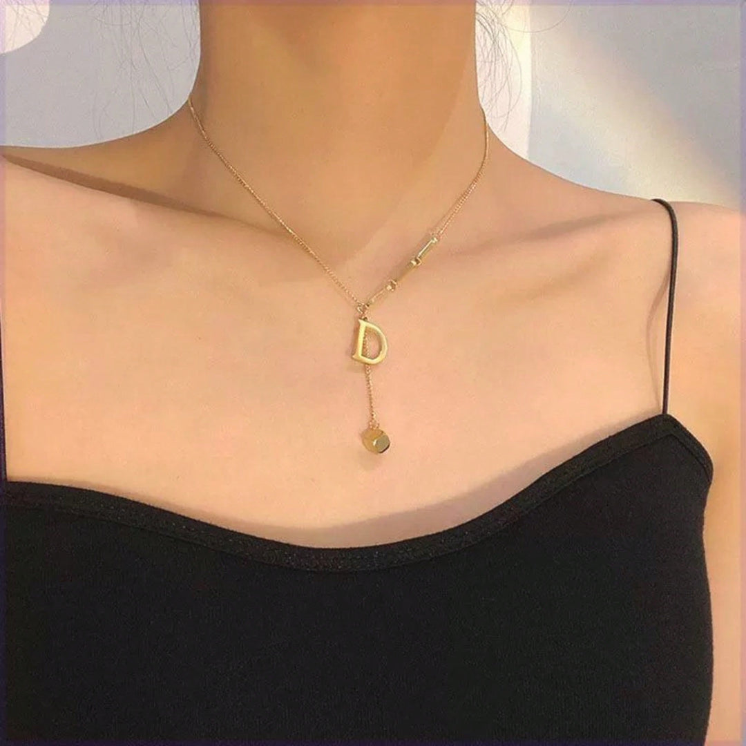 SHEIN Aranyozott Medálos Nyaklánc