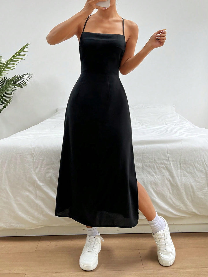 Rochie midi SHEIN, negru