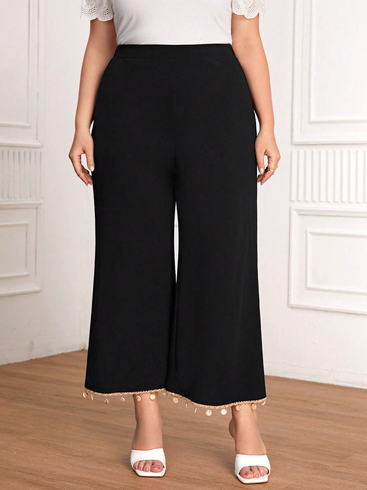 Pantaloni SHEIN, negru