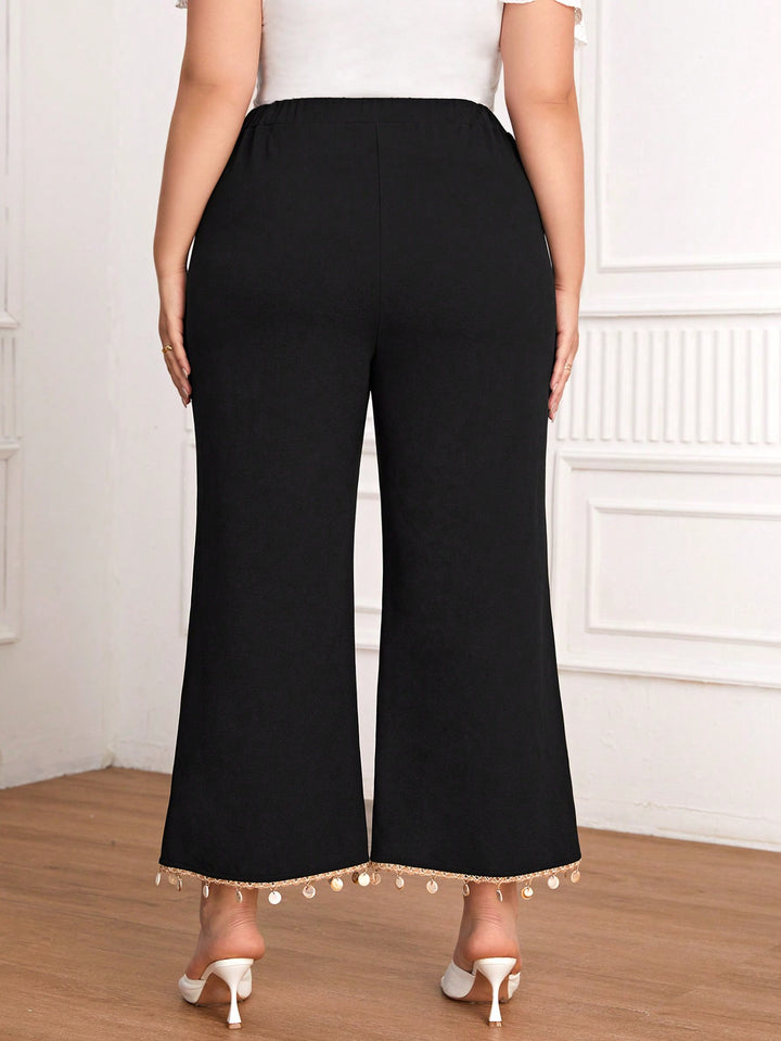 Pantaloni SHEIN, negru