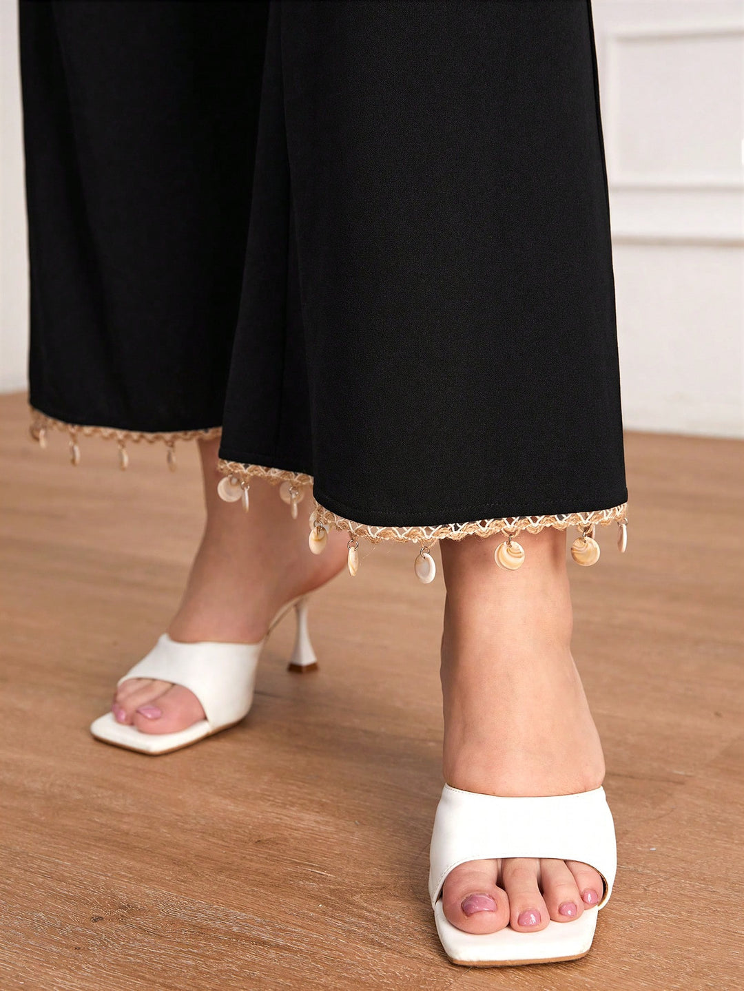 Pantaloni SHEIN, negru