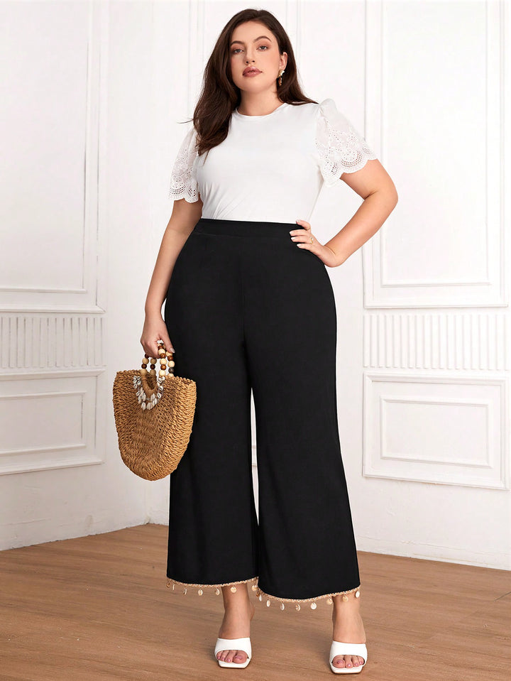 Pantaloni SHEIN, negru