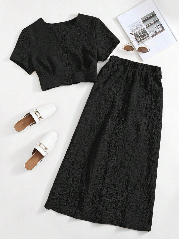 SHEIN jumpsuit, fekete