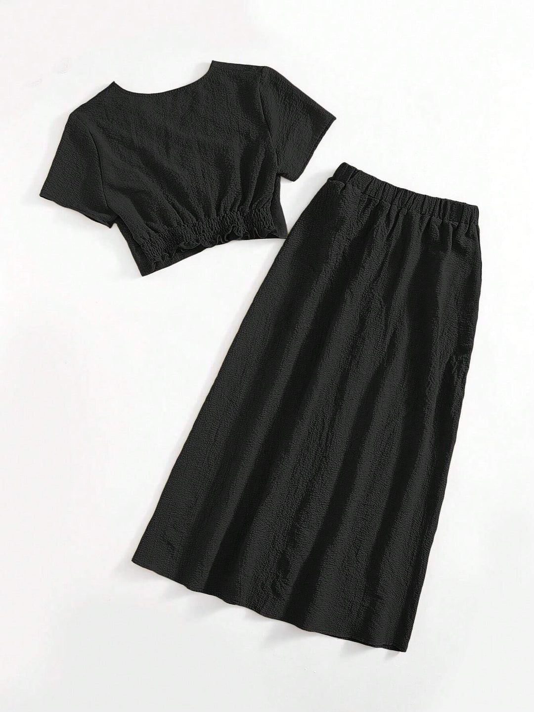SHEIN jumpsuit, fekete