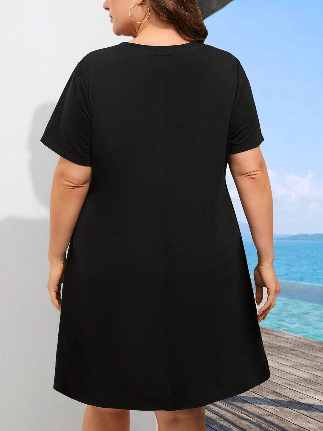 Rochie mini SHEIN, negru