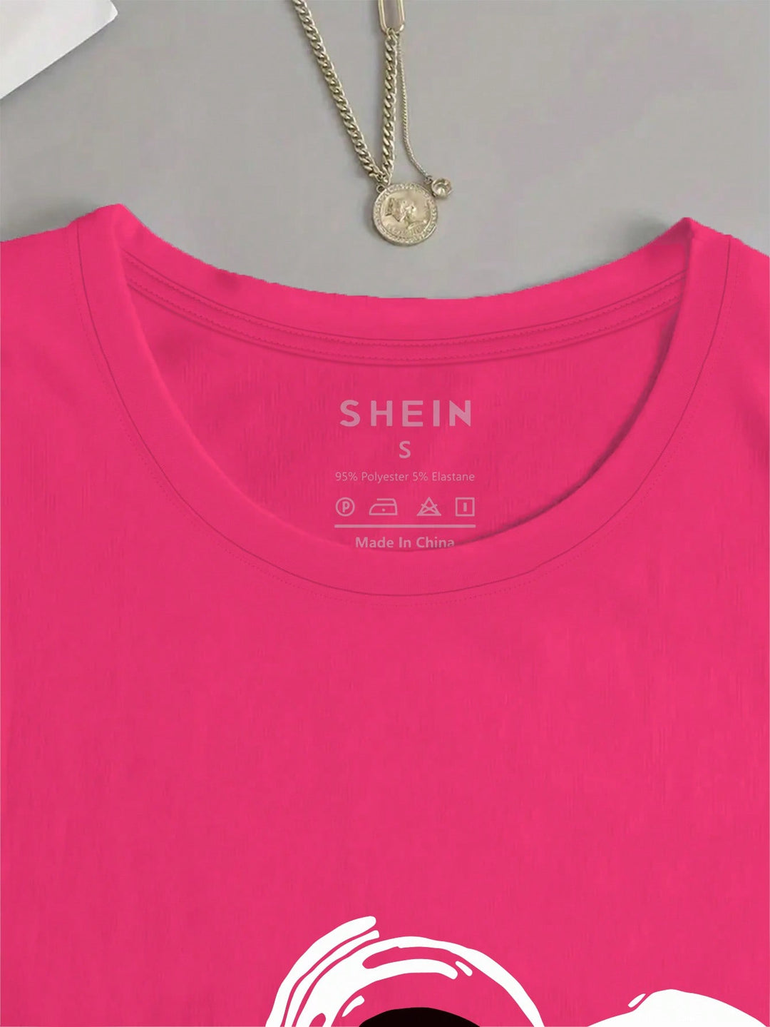 SHEIN blúz, rózsaszín
