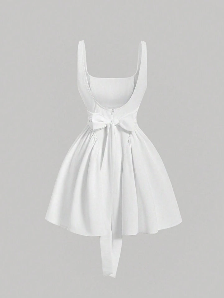 Rochie mini SHEIN, alb