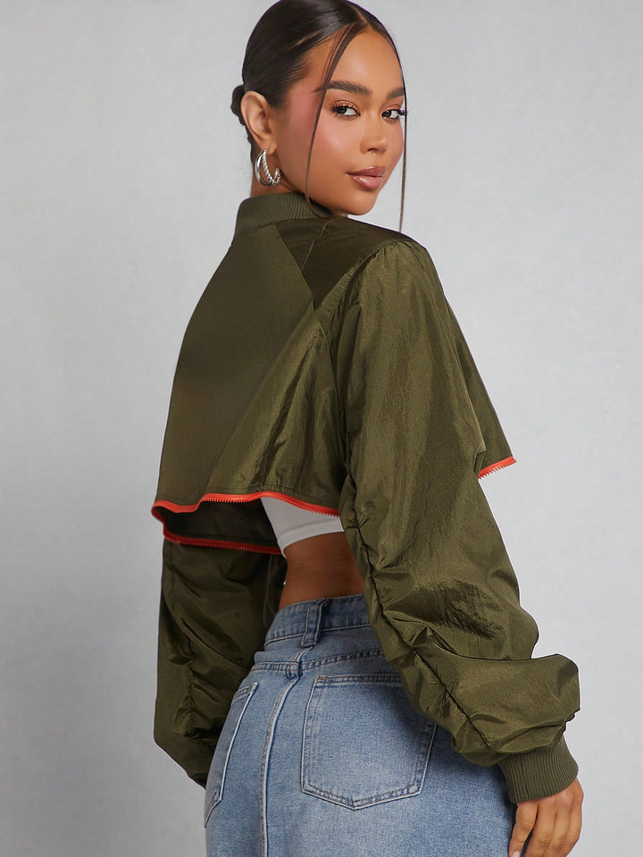 SHEIN Dzseki, khaki