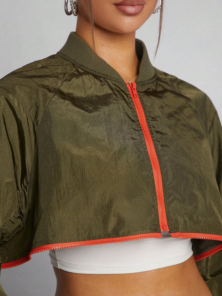 SHEIN Dzseki, khaki
