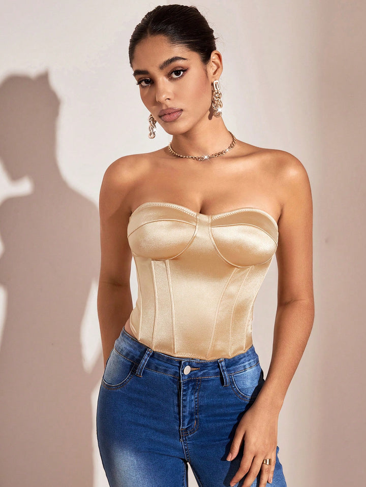 Top SHEIN, auriu