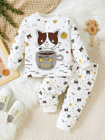 Compleu pijamale SHEIN, mix culori