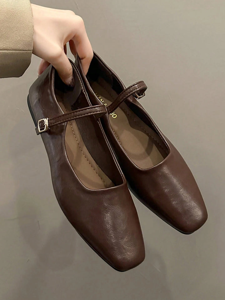 Pantofi SHEIN, maro