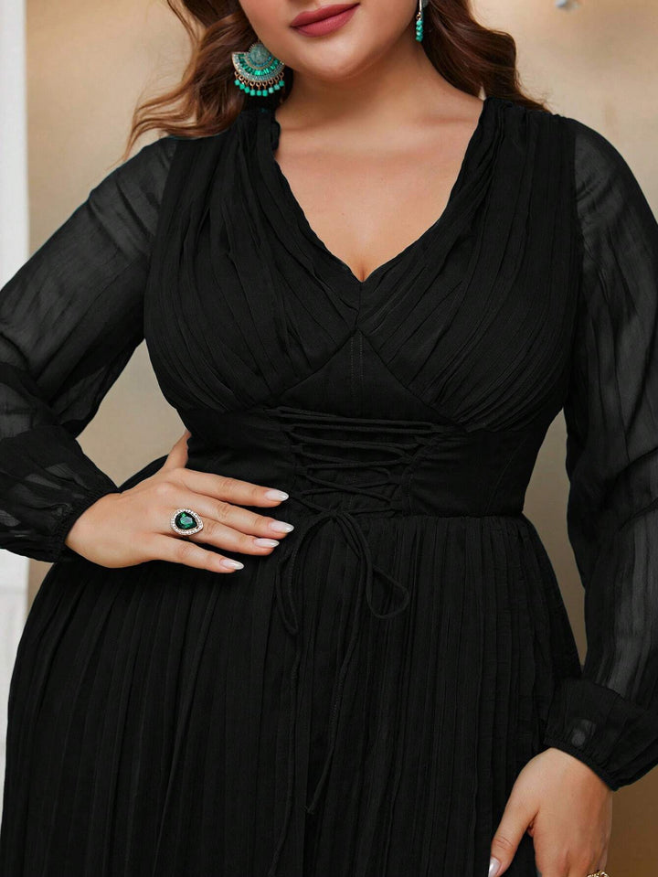 Rochie maxi SHEIN, negru