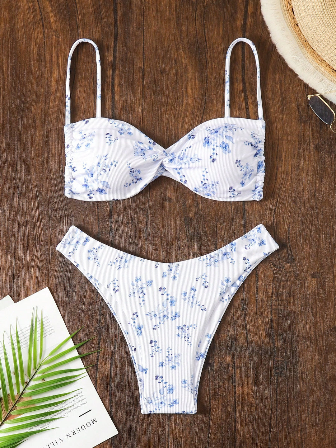 SHEIN bikini szett, kék