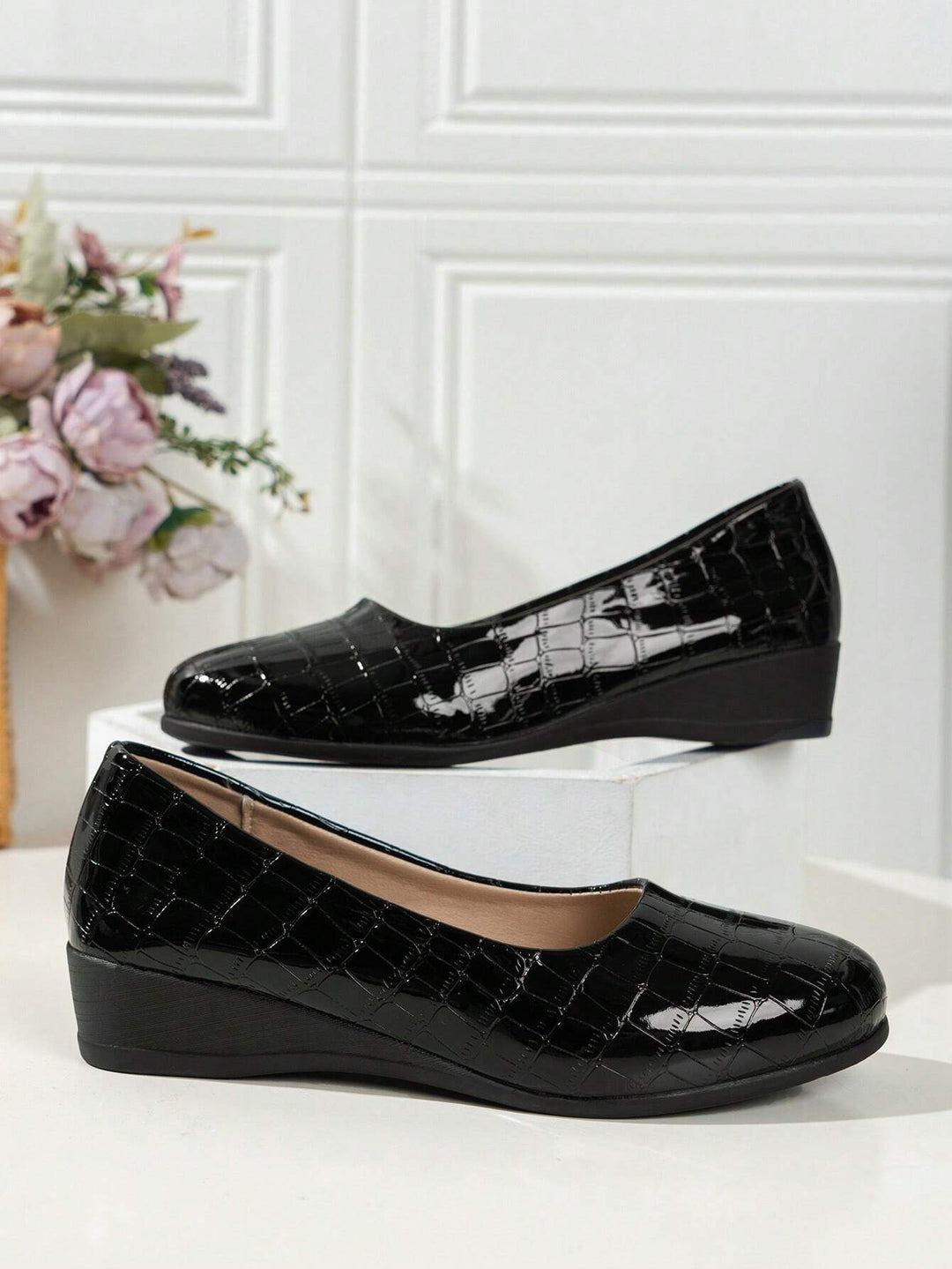 Balerini SHEIN, negru
